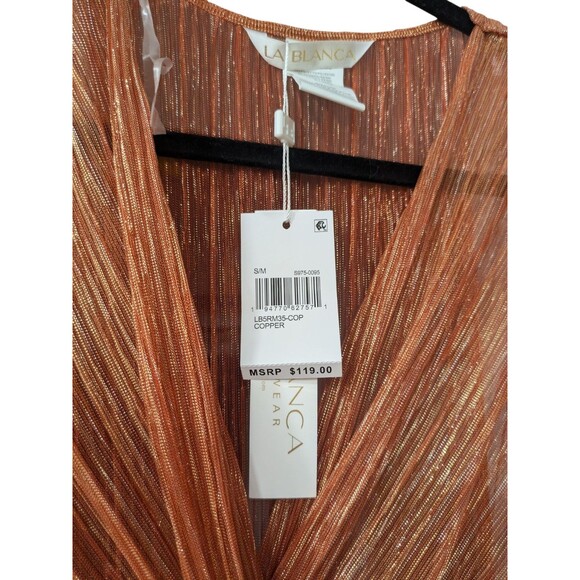 La Blanca Floral Breezy Swim Coverup Size Small - Picture 4 of 4